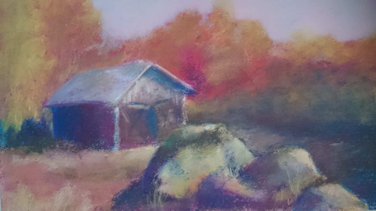 kuva taideteoksesta, jonka nimeltään Ruskan runsaus